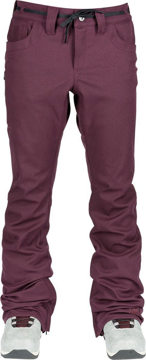 L1 Heartbreaker Twill Skinny Fit Womens Snowboard Pants Large Port