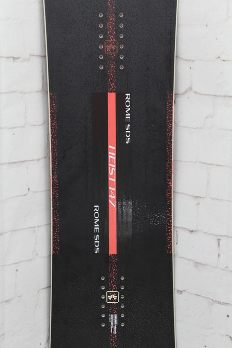 rome detail snowboard 147 Rome SDS Heist Women's Snowboard 147 cm, True Twin, 2024 — Boarderline Insanity