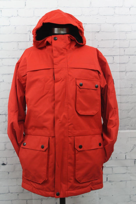 Ride Hemi Snowboard Jacket Boys Youth Medium Red Rover