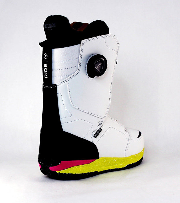 Ride Hera Double Boa Snowboard Boots Women's Size 7 Hyper White New 2025