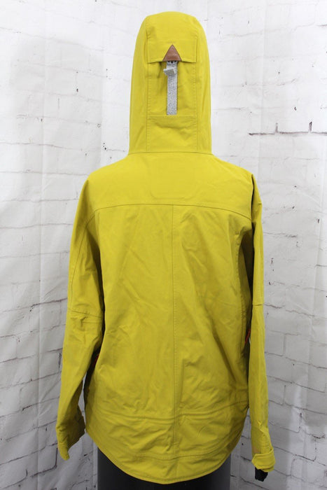 Holden 3L Isa Shell Snowboard Jacket, Womens Medium, Sunset / Mustard Yellow New