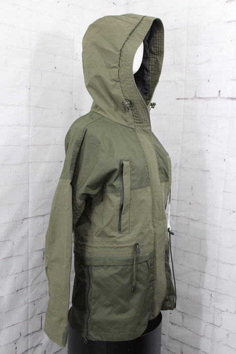 Holden Oversized Parka Shell Snowboard Jacket, Women's Medium, Stone Green New