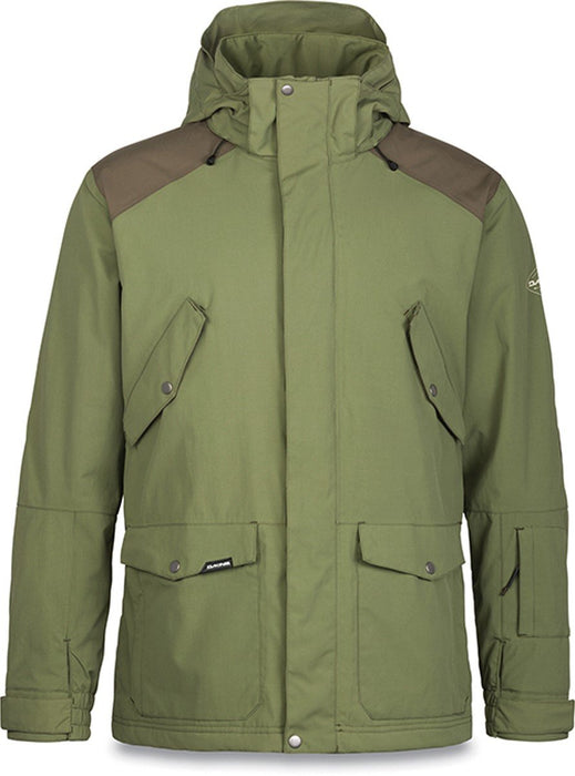 Dakine Huntsman Snowboard Jacket Men's Large Surplus / Tarmac Green New