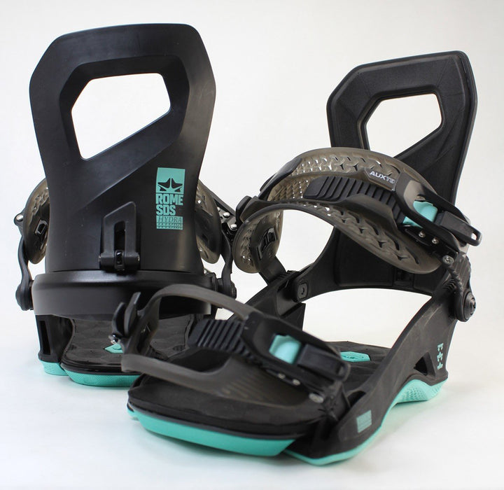 Rome Hydra Snowboard Bindings Womens M/L Black (US 8.5+) 2024 - Demo