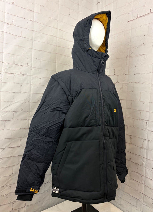 DC Men's Downhill Insulated Snowboard Jacket / Vest Medium Anthracite Black New