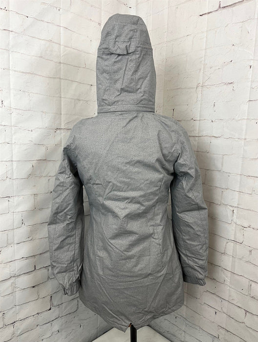 O'Neill Adventure Woods Jacket Insulated Parka Women's Medium Silver Melee