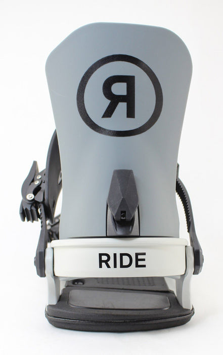 Ride C-8 Snowboard Bindings Medium (Men's US Size 6-10) Grey New 2024
