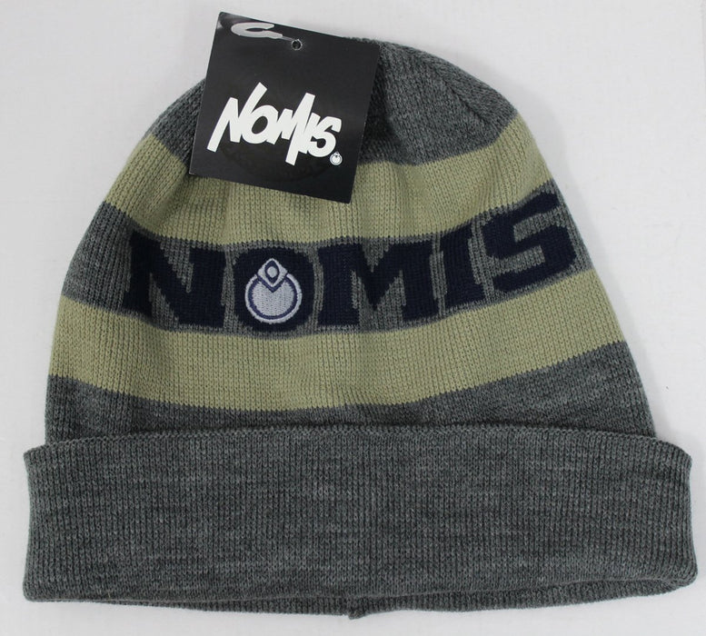 Nomis Vaasa Beanie Unisex One Size O/S Fits Most Athletic Heather or Gray / Tan