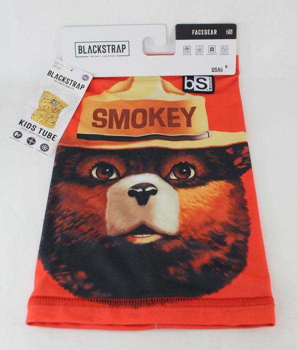 BlackStrap Kids Dual Layer Tube Neck Warmer Smokey Bigface Orange OSFM ages 2-7