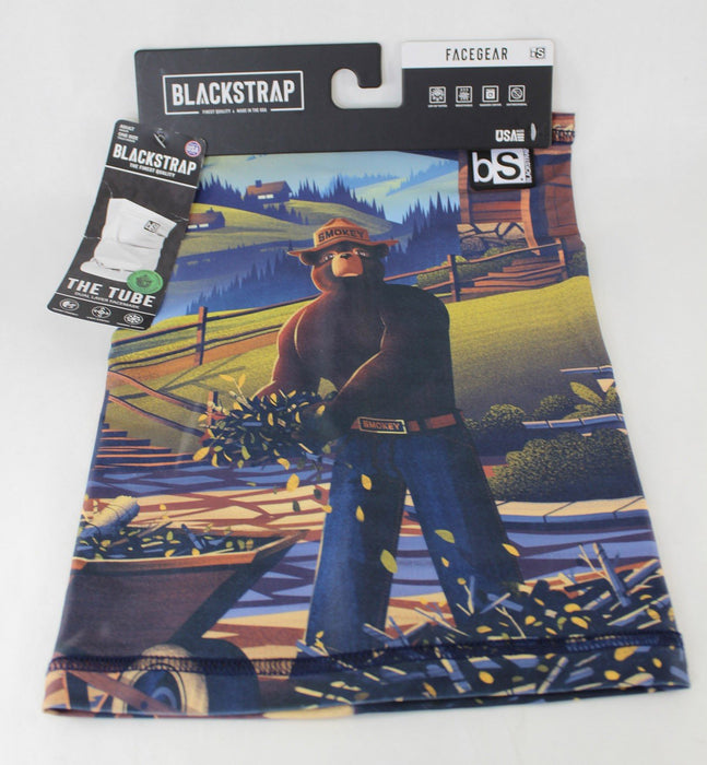 BlackStrap Adult Dual Layer Tube Neck Warmer Facemask Smokey Debris New