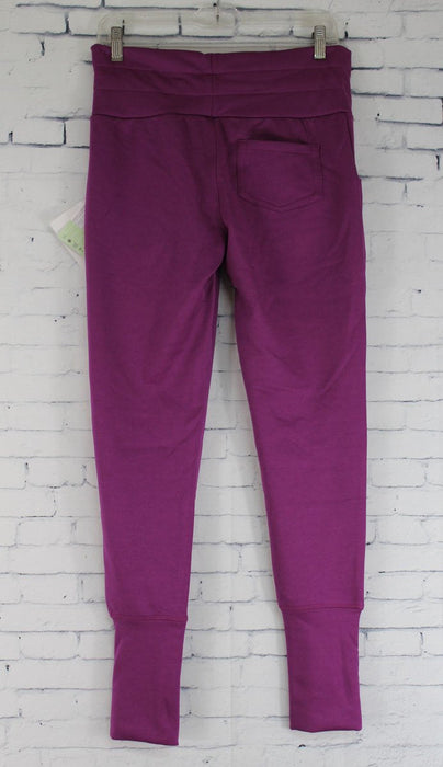 Ride Cocona Holly Fleece Thermal Capri Pants Women's Medium Raspberry
