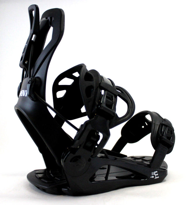 5th Element Flash Snowboard Bindings Unisex Small Black (US 4-6) Easy Entry