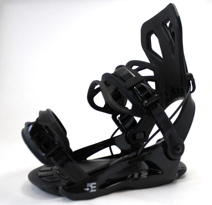 5th Element Flash Snowboard Bindings Unisex Small Black (US 4-6) Easy Entry