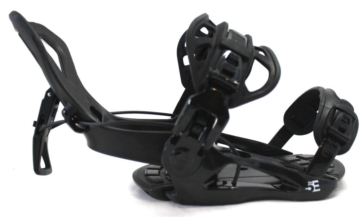 5th Element Flash Snowboard Bindings Unisex Large Black (US 9-13) Easy Entry