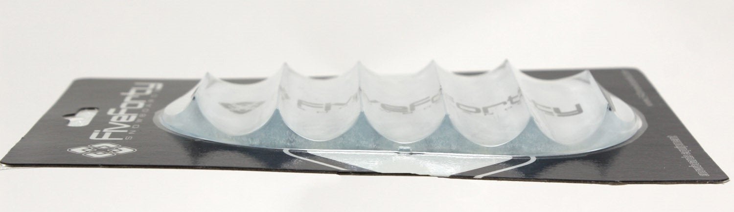 FiveForty Large Oval Snowboard Stomp Pad, Clear, 540 New, 6" x 3.5"
