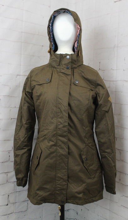 O'Neill Crystal Insulated Snow Jacket, Women's Large, Warrior Green