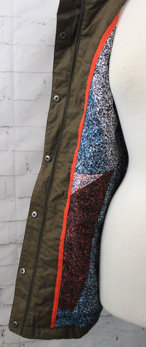 O'Neill Crystal Insulated Snow Jacket, Women's Large, Warrior Green