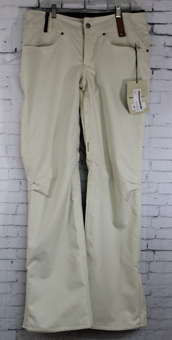 Holden Standard Twill Shell Snowboard Pants Womens Large Bone New