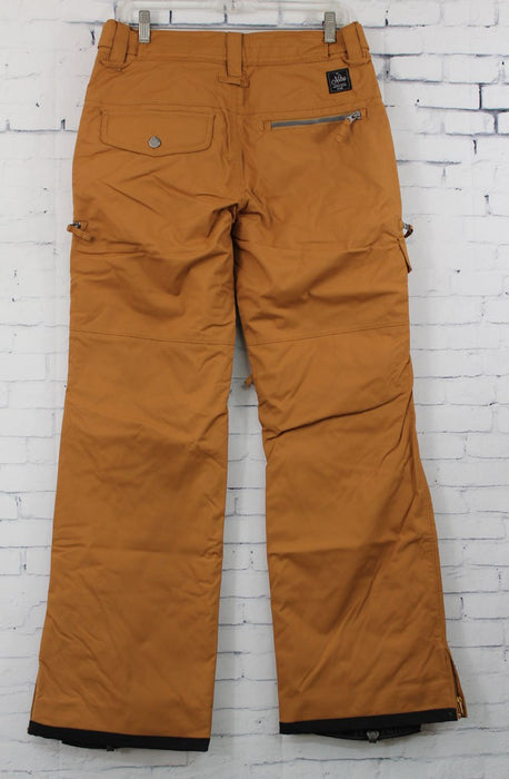 Nitro Love Vigilante Snowboard Pants, Women's Small, Wheat Brown