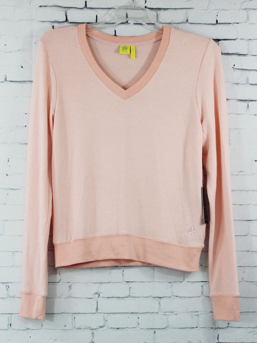 Dakine Women's Boyfriend V-Neck Long Sleeve Pullover Shirt Medium Lotus New