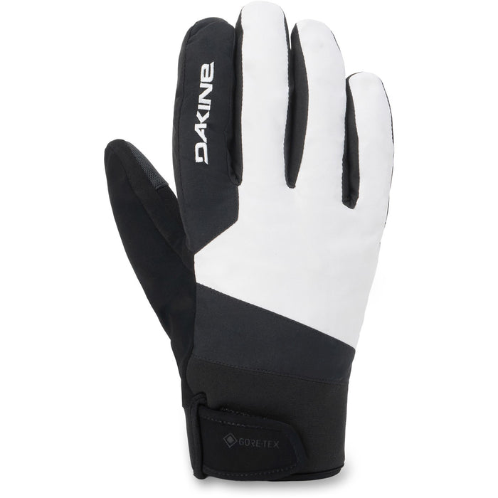 Dakine Impreza Gore-Tex Short Snowboard Gloves, Men's Large, White / Black New