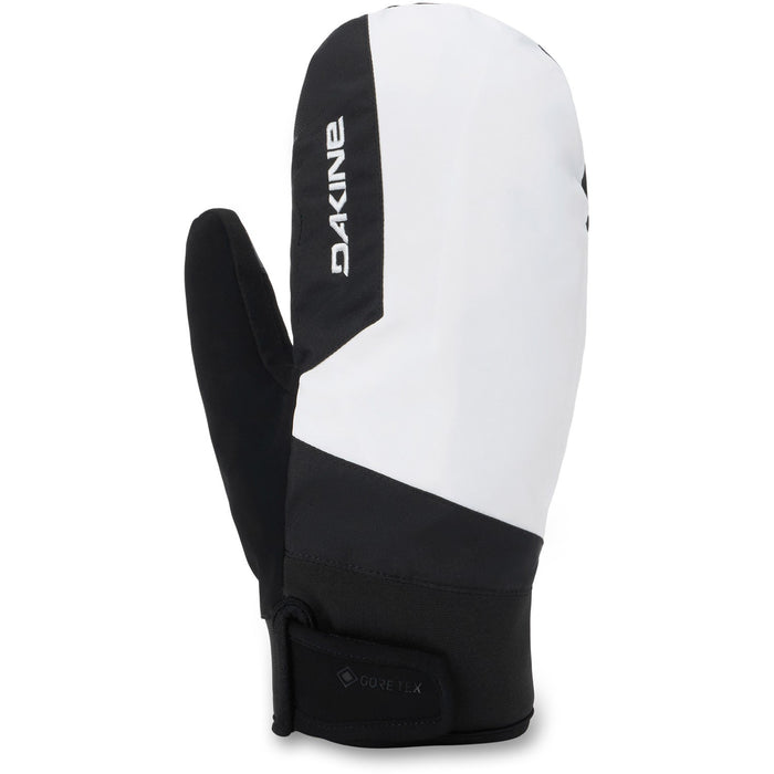 Dakine Impreza Gore-Tex Short Snowboard Mitts, Men's Large, White / Black New