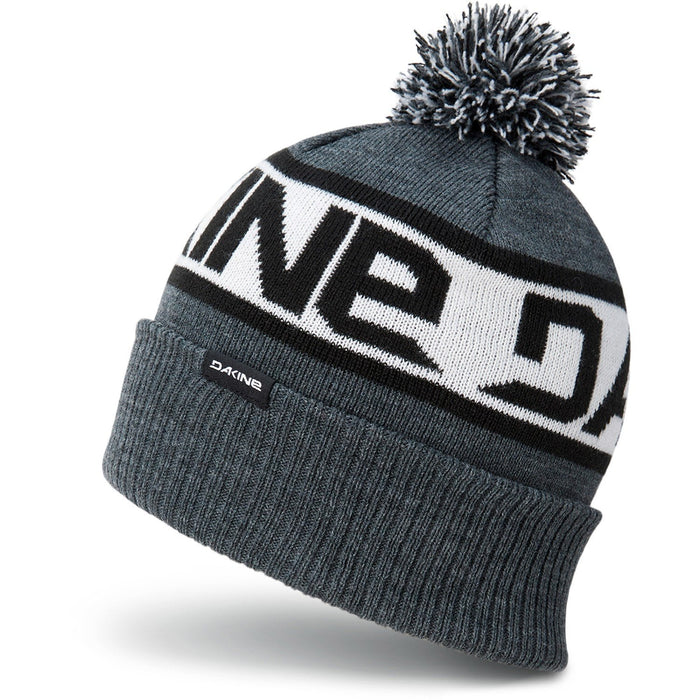 Dakine Jameson Jacquard Acrylic Knit Pom Cuffed Beanie Grey Heather New