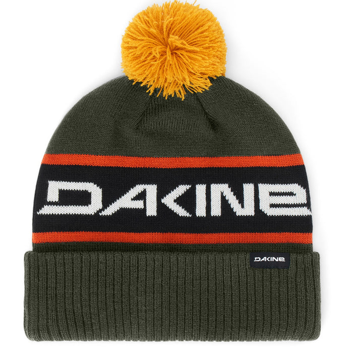 Dakine Jameson Jacquard Acrylic Knit Pom Cuffed Beanie Rosin Green New