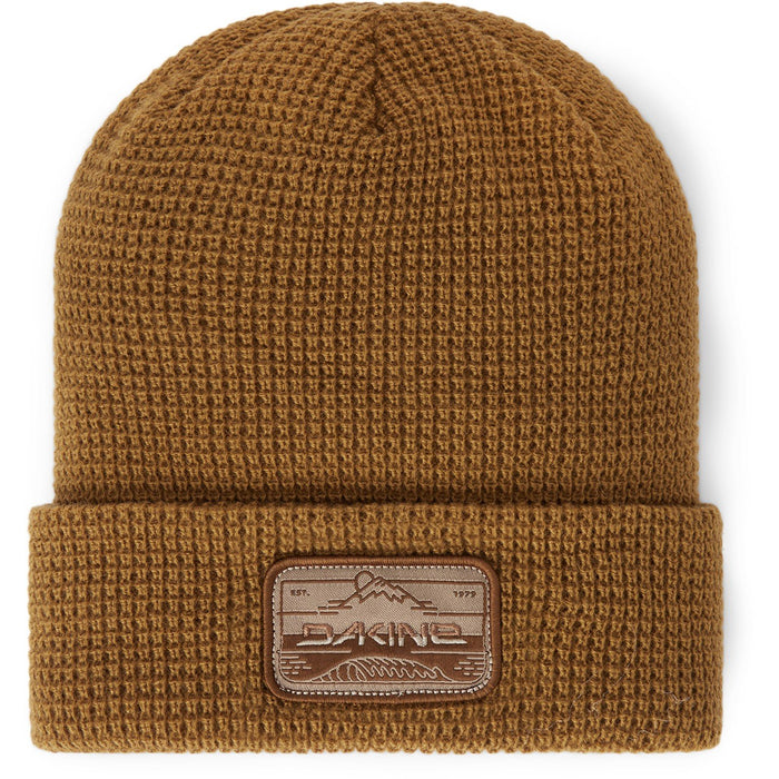 Dakine Jamie Waffle Knit Cuff Beanie Unisex OSFM Rubber Brown New