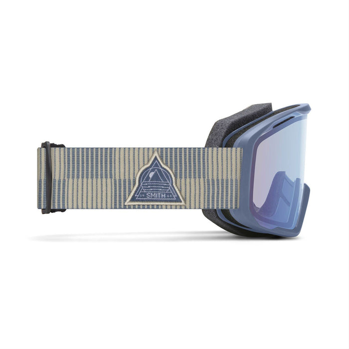 Smith Blazer Ski / Snow Goggles, Granite Blue Frame, Blue Sensor Mirror Lens New