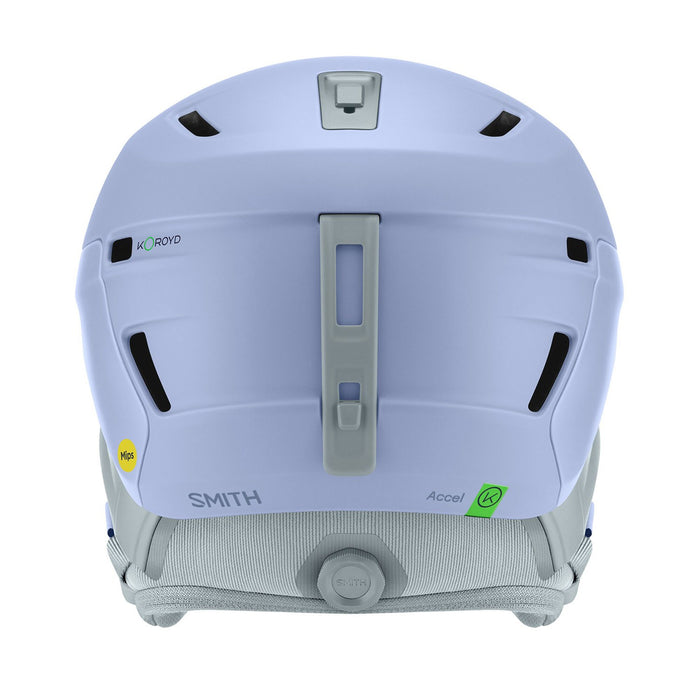 Smith Accel MIPS Ski / Snowboard Helmet, Adult Medium 55-59 cm, Matte Blue Aura