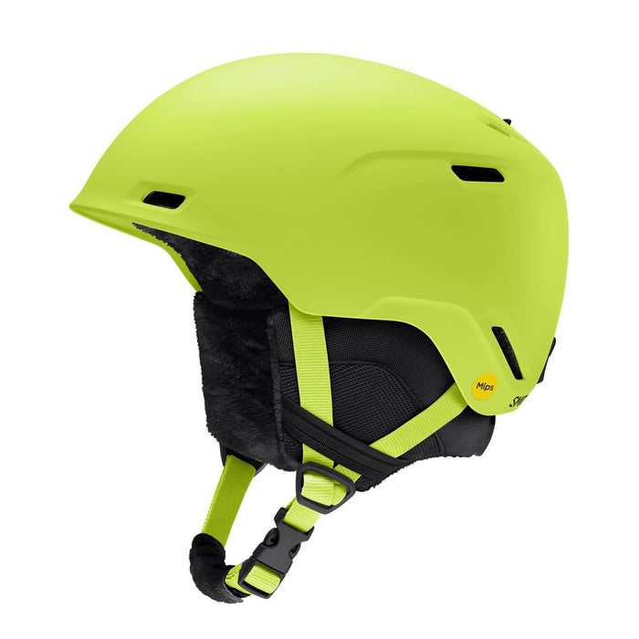 Smith Cache Jr MIPS Ski / Snowboard Helmet Youth Medium 55-59 cm Electric Lime