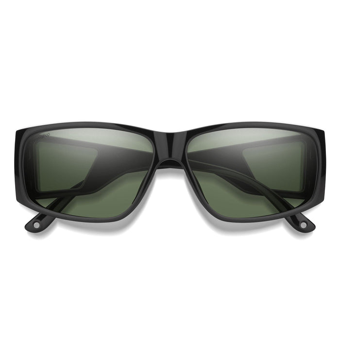 Smith Optics Monroe Peak Sunglasses Black Frame, ChromaPop Gray Green Lens New
