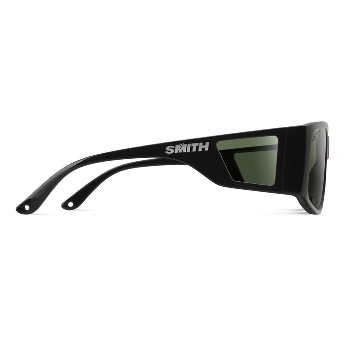 Smith Optics Monroe Peak Sunglasses Black Frame, ChromaPop Gray Green Lens New