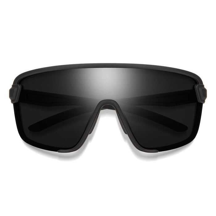 Smith Bobcat Sunglasses Matte Black, Chromapop Black Lens + Bonus Lens New
