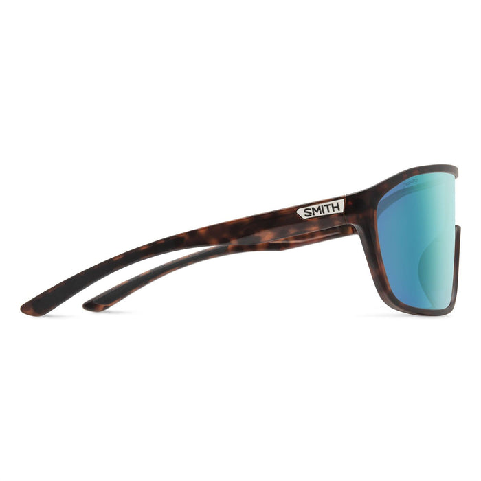 Smith Boomtown Sunglasses Matte Tortoise, ChromaPop Polarized Opal Mirror Lens