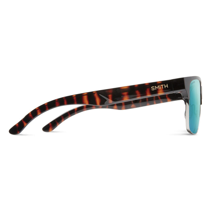 Smith Lowdown Split Sunglasses Tortoise, ChromaPop Polarized Opal Mirror Lens