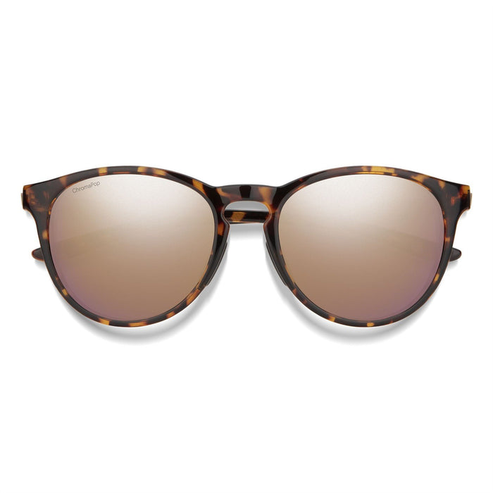 Smith Optics Wander Sunglasses Tortoise Chromapop Polarized Rose Gold Mirror