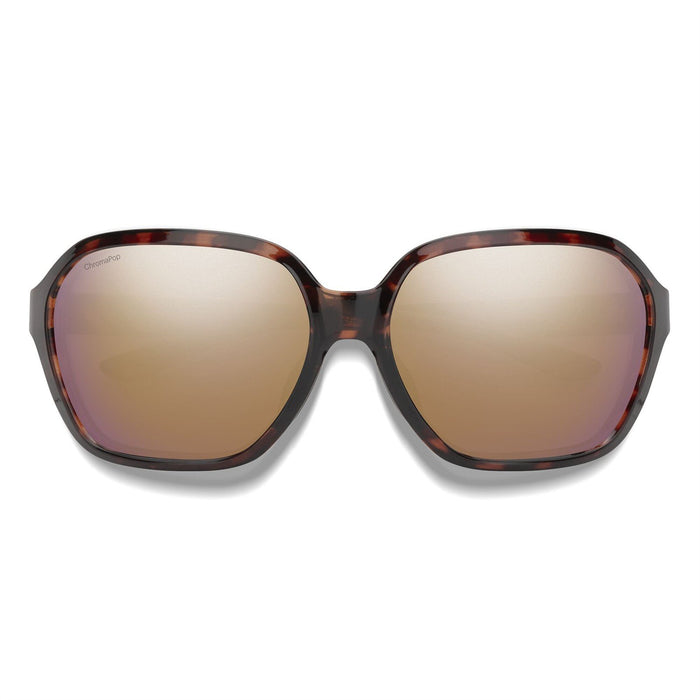 Smith Whitney Sunglasses Tortoise, Chromapop Polarized Rose Gold Mirror Lens New