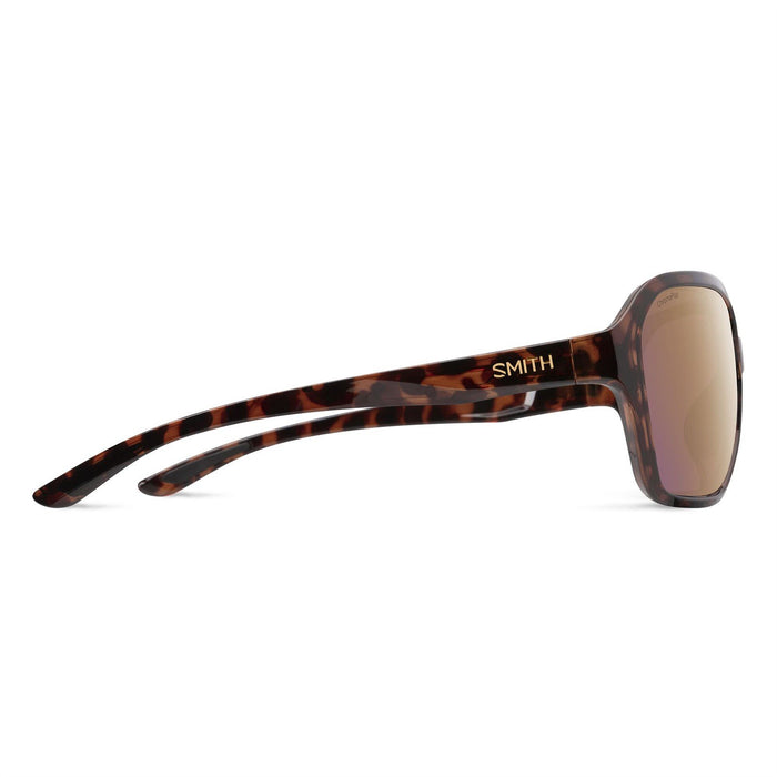 Smith Whitney Sunglasses Tortoise, Chromapop Polarized Rose Gold Mirror Lens New
