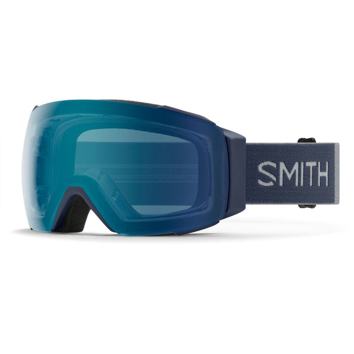 Smith I/O Mag Ski/ Snow Goggles Royal Navy ChromaPop Everyday Blue Mirror +Bonus