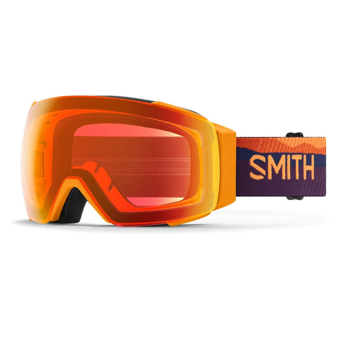Smith I/O Mag Snow Goggles Electric Orange Sunrise, Everyday Red Mirror + Bonus