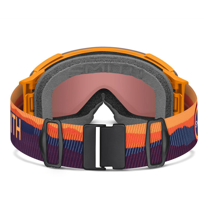 Smith I/O Mag Snow Goggles Electric Orange Sunrise, Everyday Red Mirror + Bonus