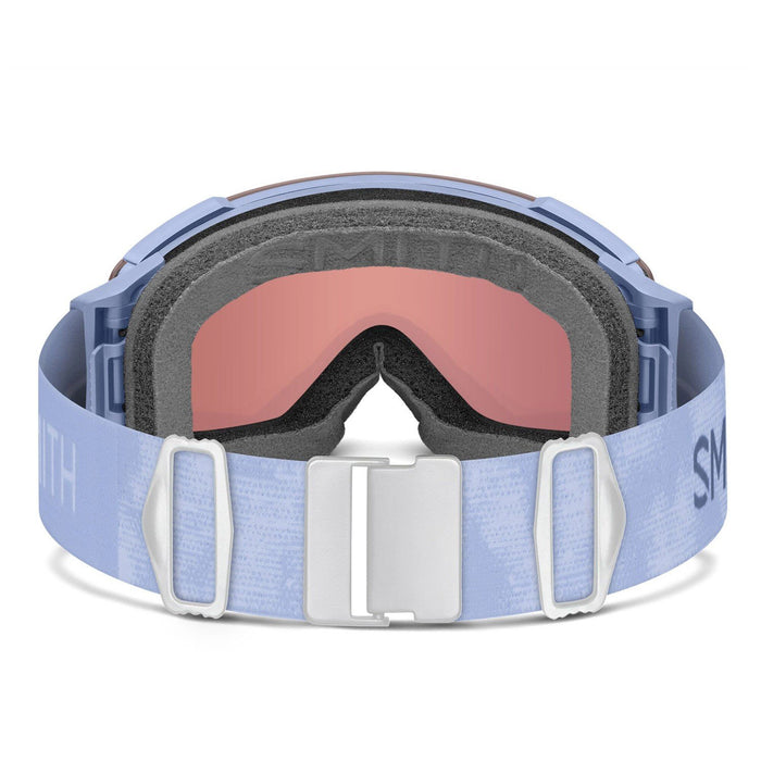 Smith I/O Mag Ski/ Snow Goggles Blue Aura, ChromaPop Everyday Blue Mirror +Bonus