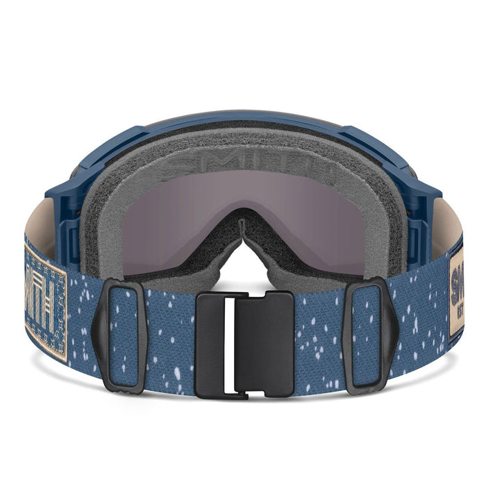 Smith I/O Mag Snow Goggles Future Grey Warm Steel, Sun Platinum Mirror + Bonus