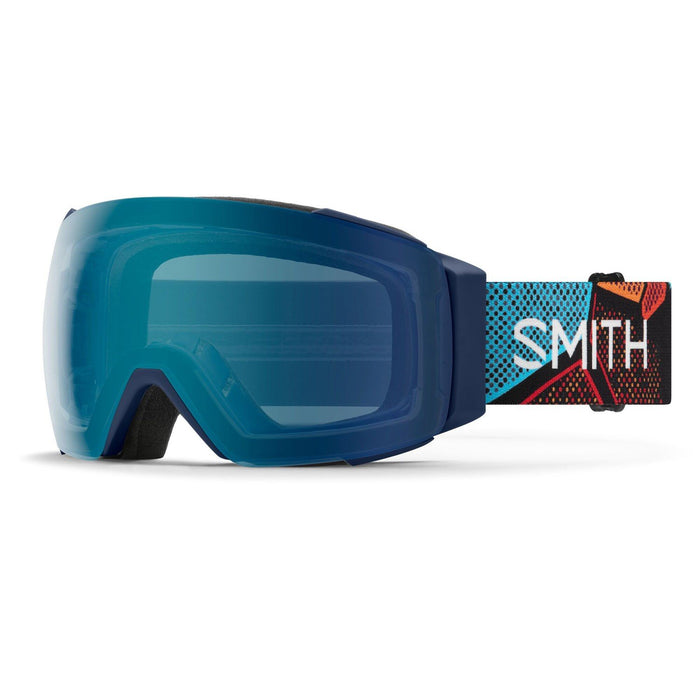 Smith I/O Mag Ski/ Snow Goggles Midnight Geo Alpine, Everyday Blue Mirror +Bonus