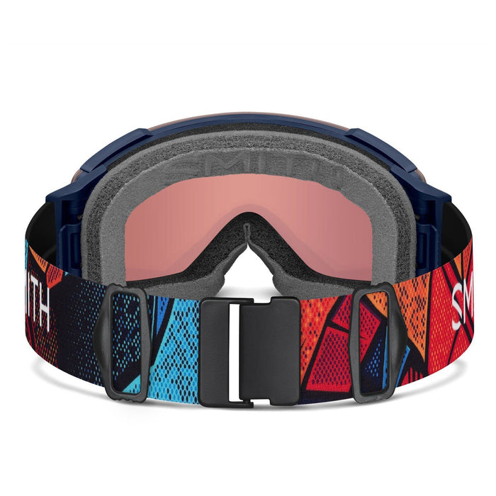 Smith I/O Mag Ski/ Snow Goggles Midnight Geo Alpine, Everyday Blue Mirror +Bonus