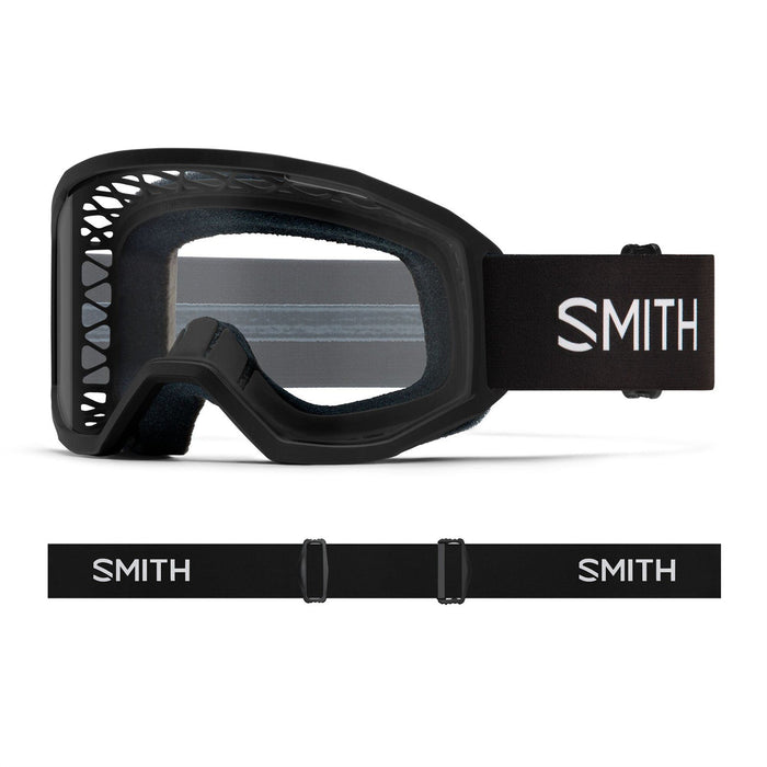 Smith Loam MTB / Bike Goggles Black Frame Clear Lens New