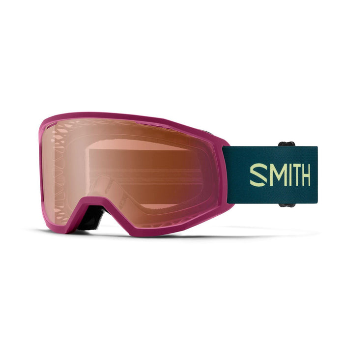 Smith Loam S MTB / Bike Goggles Huckleberry Frame, Contrast Rose Flash + Clear