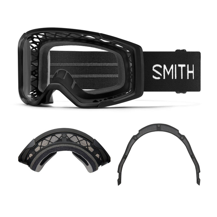 Smith Rhythm MTB / Bike Goggles Black, Clear Lens + Dirt Screen